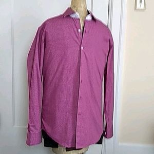 TAILORBYRD contrast collar/cuff fashion shirt